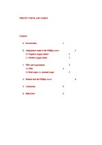 Kutatási anyagok 'Phillips Curve', 1.                