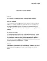 Összefoglalók, jegyzetek 'Report: Improvement of School Appearance', 1.                