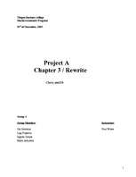 Kutatási anyagok 'Project A', 1.                