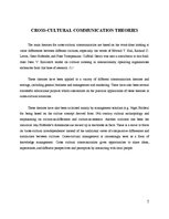 Kutatási anyagok 'Cross Cultural Communication', 7.                