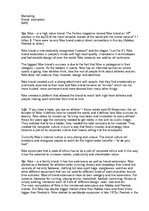 Esszék 'Brand Evaluation "Nike"', 1.                