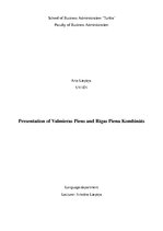 Prezentációk 'Union of Shares "Rīgas Piena kombināts" and Union of Shares "Valmieras piens"', 12.                