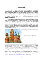 Esszék 'Oroszország sajátosságai', 1.                