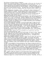 Esszék 'The Influence of Chinese Culture on Buddhism', 1.                