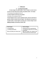 Kutatási anyagok 'Differences Between American and British English', 7.                