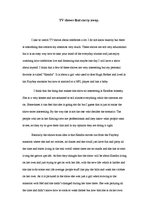 Esszék 'TV Shows', 1.                