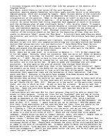 Esszék 'There Is no Meaning of Life without the Lord God', 1.                