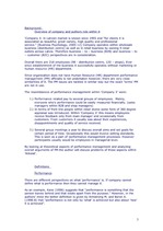 Összefoglalók, jegyzetek 'A Critical Review and Evaluation of Employee Performance Management', 3.                