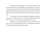 Esszék 'Small and Big Crimes', 7.                