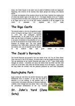 Összefoglalók, jegyzetek 'Riga City and Old Riga', 3.                