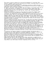 Esszék 'Censorship', 1.                