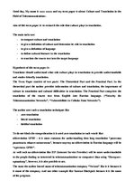 Összefoglalók, jegyzetek 'Culture and Translation in the Field of Telecommunications', 1.                