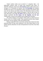 Összefoglalók, jegyzetek 'Cicero', 2.                