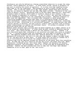 Esszék 'Intolerence.', 1.                