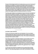 Kutatási anyagok 'Modern English Period', 1.                