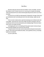 Esszék 'Ideal Party', 1.                