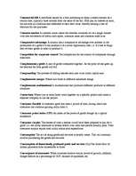 Összefoglalók, jegyzetek 'Terms in Economics and Business', 5.                