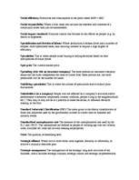 Összefoglalók, jegyzetek 'Terms in Economics and Business', 30.                