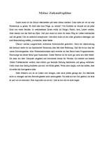 Esszék 'Meine Zukunftspläne', 1.                