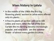 Prezentációk 'Irises Selection in Latvia', 5.                