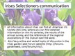 Prezentációk 'Irises Selection in Latvia', 16.                