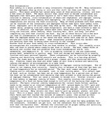 Esszék 'Food Contamination', 1.                