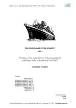 Kutatási anyagok 'The Golden Age of the Atlantic', 1.                