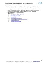 Kutatási anyagok 'The Golden Age of the Atlantic', 16.                