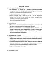 Összefoglalók, jegyzetek 'Borrowings of Words', 2.                