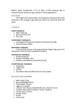 Összefoglalók, jegyzetek 'Practical Work "Yeast Respiration"', 2.                