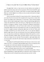 Esszék 'Reports on the Articles about Finances', 3.                