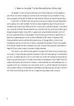 Esszék 'Reports on the Articles about Finances', 4.                