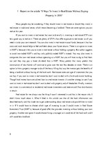 Esszék 'Reports on the Articles about Finances', 8.                