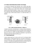Esszék 'Nikkel-metál-hidrid akkumulátor', 3.                