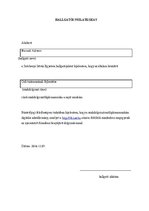 Kutatási anyagok 'Osli turizmusának fejlesztése', 1.                