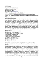 Esszék '"Vissza a jövőbe", film bemutatása - projektmenedzsment', 3.                