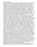 Esszék 'Child Development: Aattachment in Infancy', 1.                