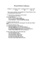 Összefoglalók, jegyzetek 'Present Tenses, Past Tenses and Future Tenses', 4.                