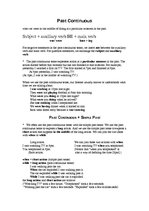 Összefoglalók, jegyzetek 'Present Tenses, Past Tenses and Future Tenses', 6.                