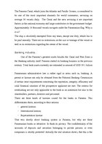 Összefoglalók, jegyzetek 'Panama - The Banking Heaven of Your Choice', 7.                