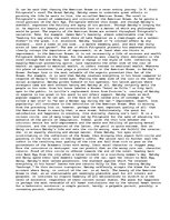 Esszék 'The American Dream: The Great Gatsby', 1.                