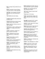 Összefoglalók, jegyzetek 'Legal Terms in English', 2.                