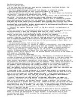 Esszék 'The French Revolution Study Notes', 1.                