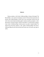 Kutatási anyagok 'Business Vocabulary in the Business Blogs', 3.                