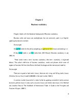 Kutatási anyagok 'Business Vocabulary in the Business Blogs', 8.                