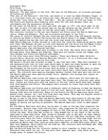 Esszék '"The Last of the Mohicans" - Accuracy Report', 1.                