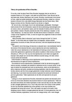 Összefoglalók, jegyzetek 'Theory of Reproduction by Bourdieu', 2.                