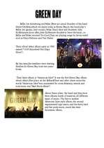 Összefoglalók, jegyzetek 'Green Day', 1.                