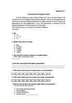 Kutatási anyagok 'Pronunciation Teaching in English Lessons', 26.                