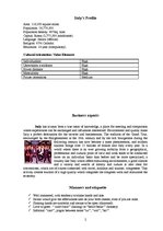 Kutatási anyagok 'Italy. Business Manners and Etiquette', 2.                